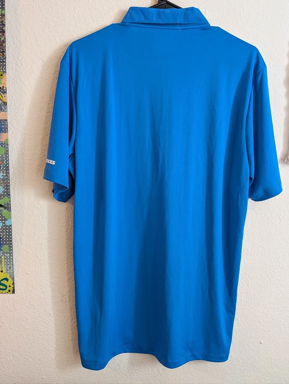 adidas Men's Bright Blue Golf Polo Shirt NWT Sz M